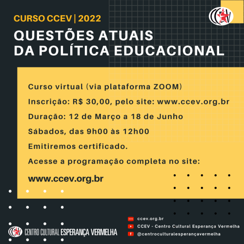 QUESTÕES ATUAIS DA POLÍTICA EDUCACIONAL – virtual