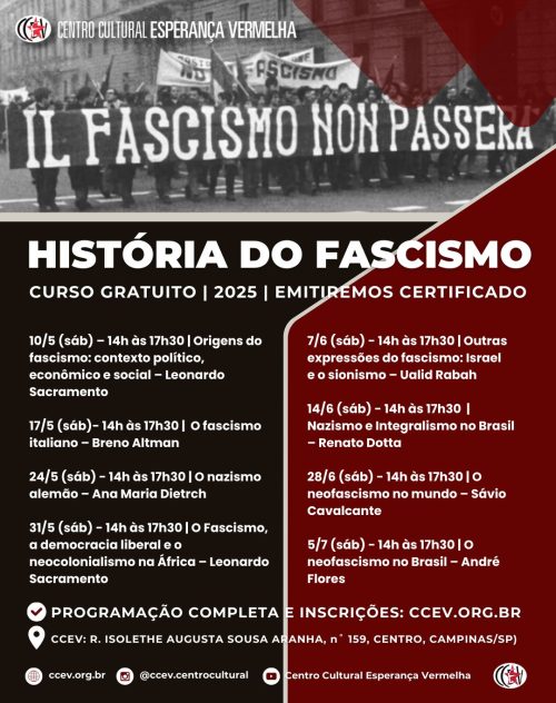 CURSO HISTÓRIA DO FASCISMO