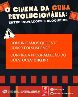 Curso "O cinema da Cuba revolucionária: entre inovações e bloqueios"