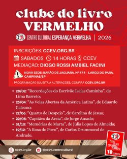 CLUBE DO LIVRO VERMELHO